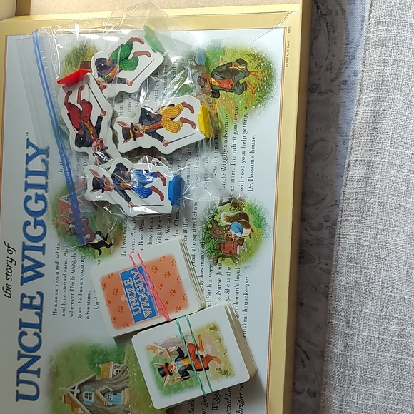 Vintage 1988 The Uncle Wiggily Board Game By Milton Bradley -No instructions - Picture 8 of 10